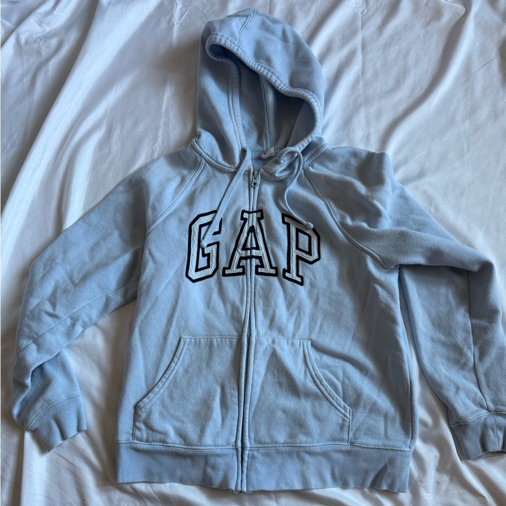 GAP Kids Sky‎ Blue Zip-Up Hoodie